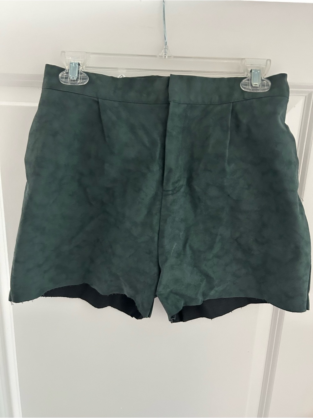 NWT Sage High-Waist Forest Green Women's Shorts